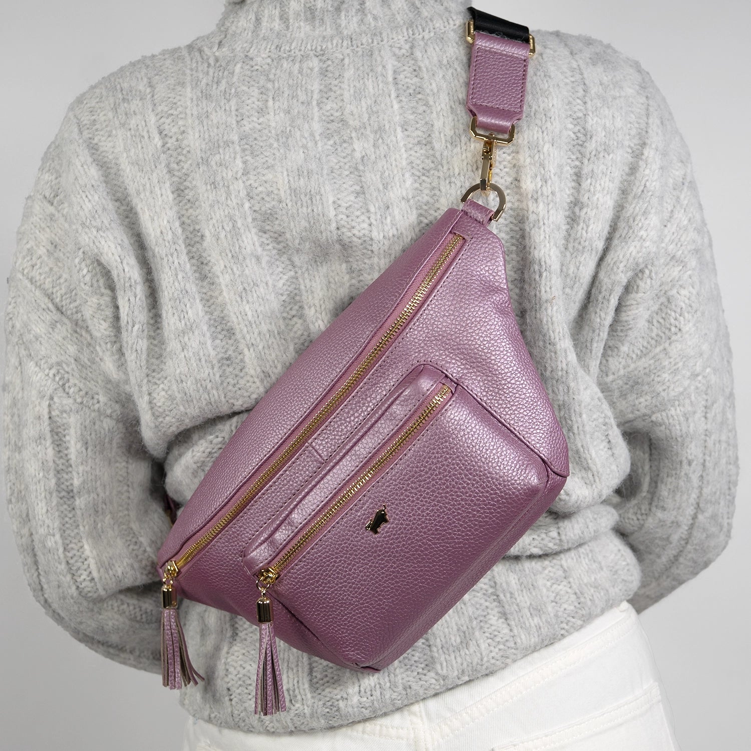 Keyfeature ALESSIA Cross Body Bag purple heather hover