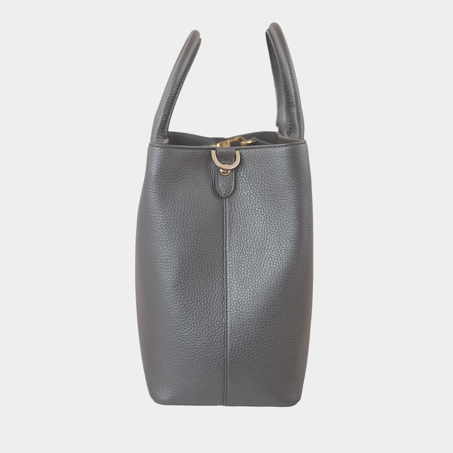 Seitenansicht ALESSIA Tote Bag dark grey  