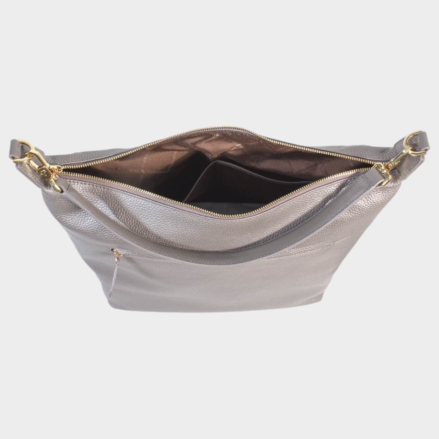 Innenansicht ALESSIA Hobo Bag titan