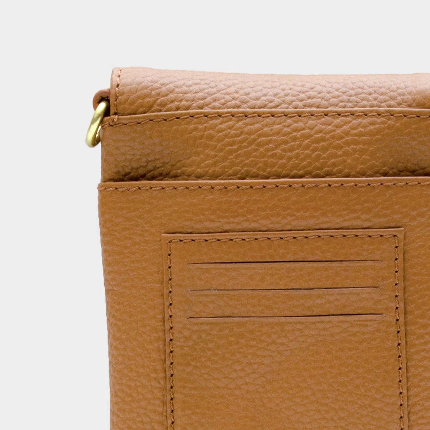 HANNA Phone Pouch cognac