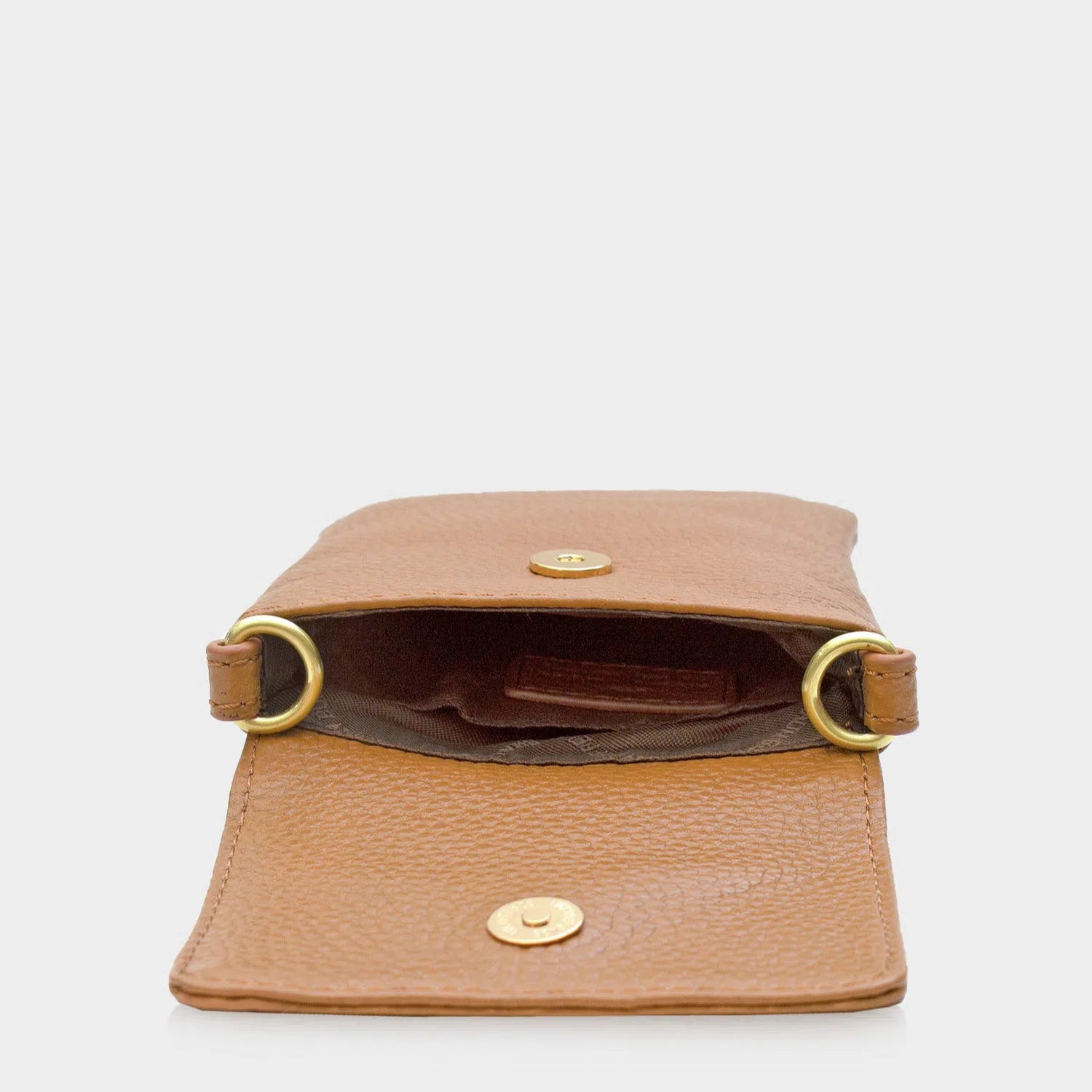 HANNA Phone Pouch cognac