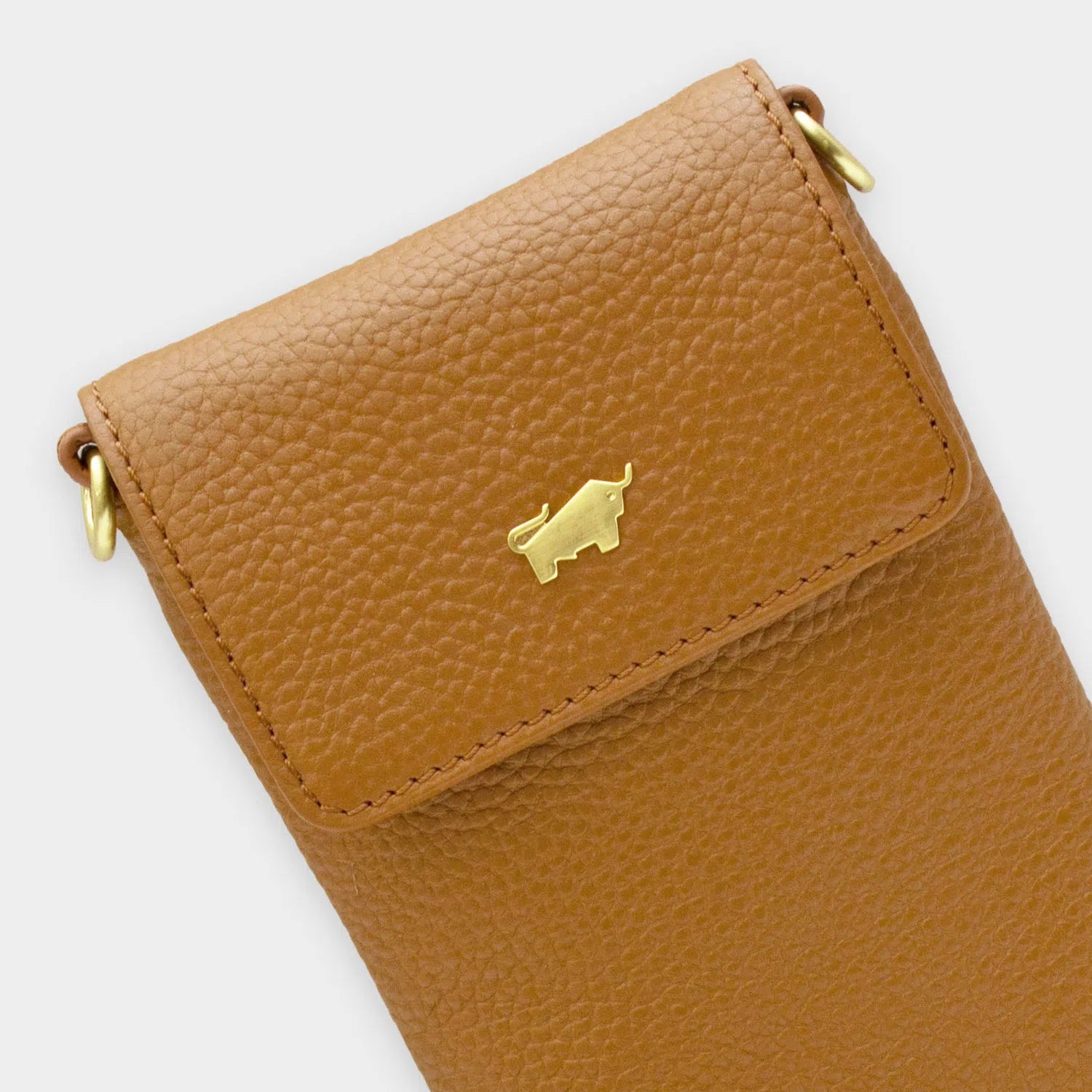 HANNA Phone Pouch cognac