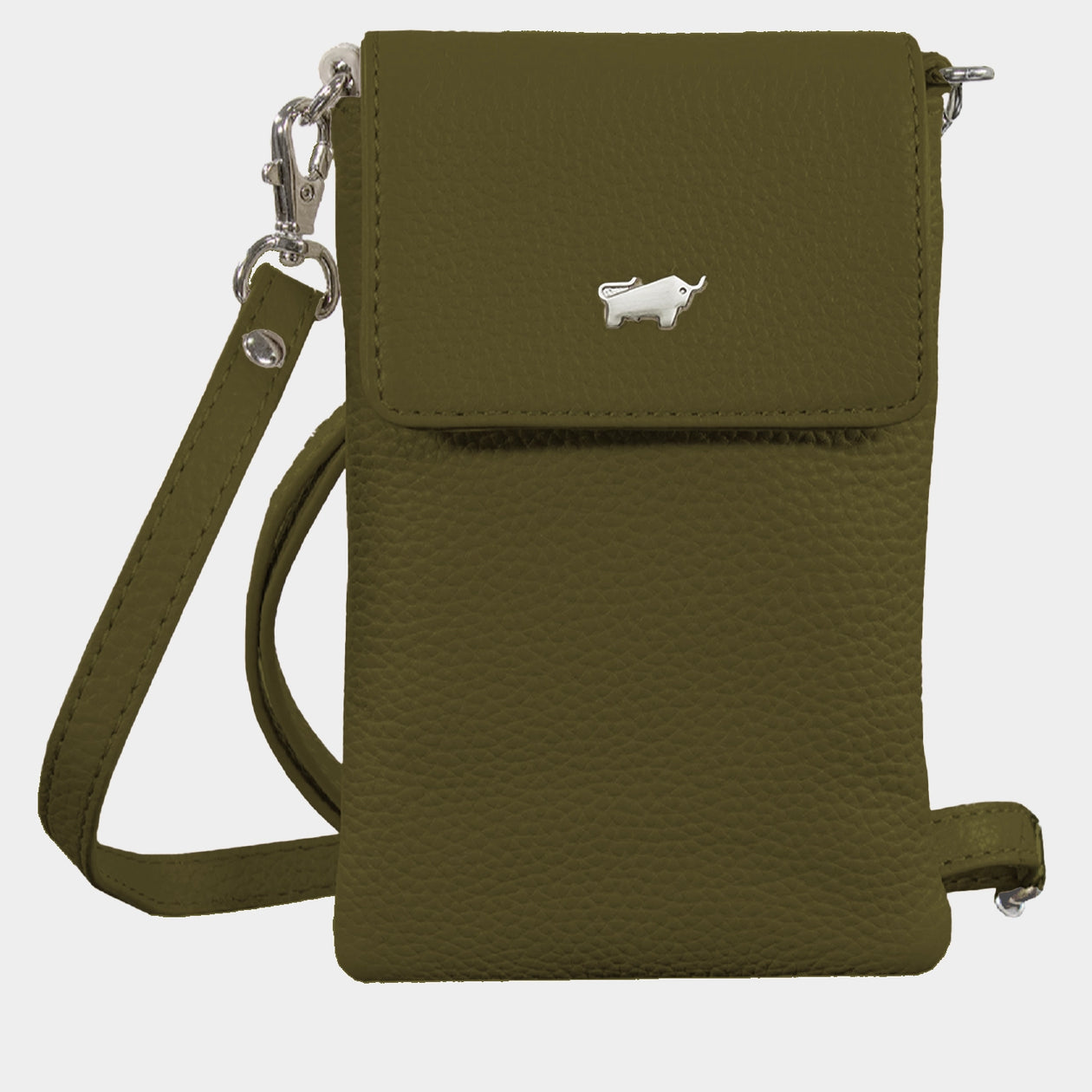 Seitenansicht HANNA Phone Pouch olive  