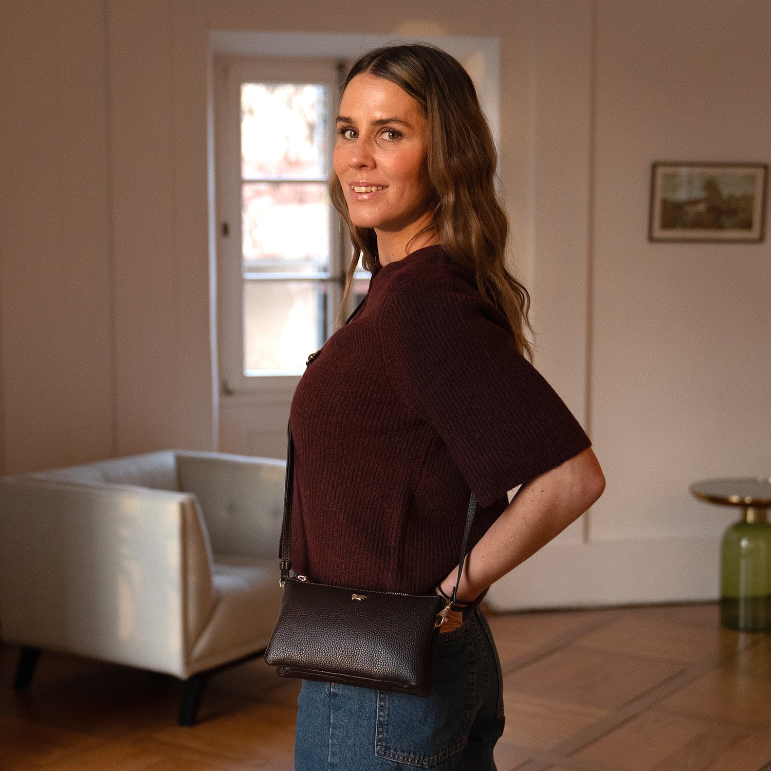 HANNA Shoulder Bag espresso