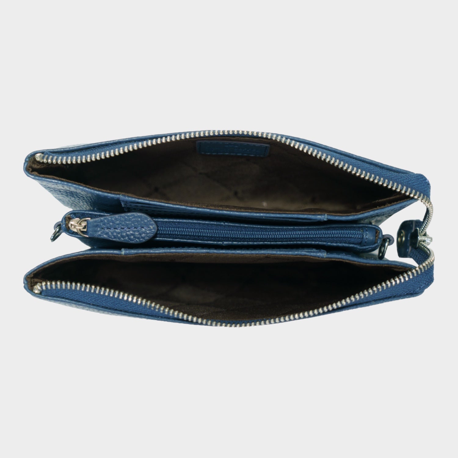Innenansicht HANNA Umhängetasche blue sapphire