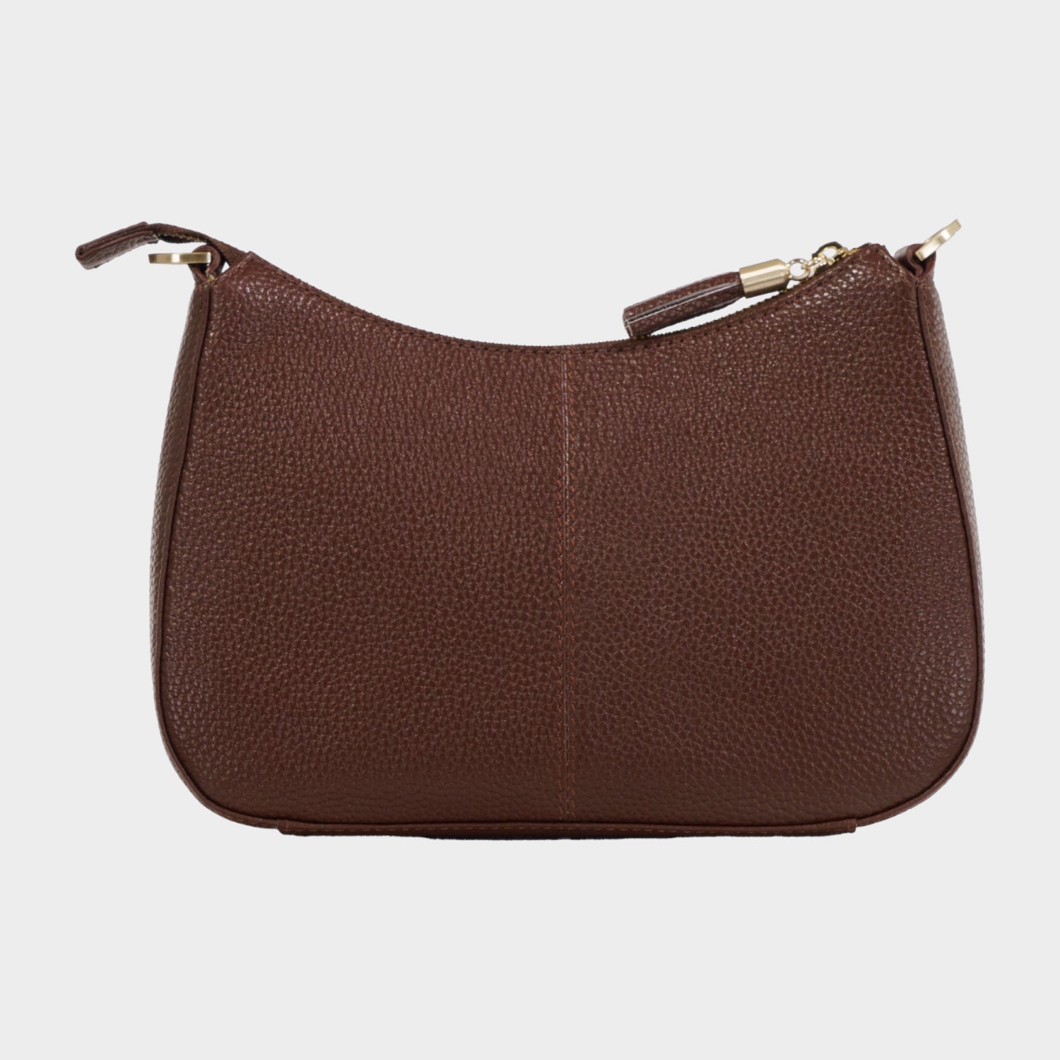 Rückansicht HANNA Mini Bag dark brown