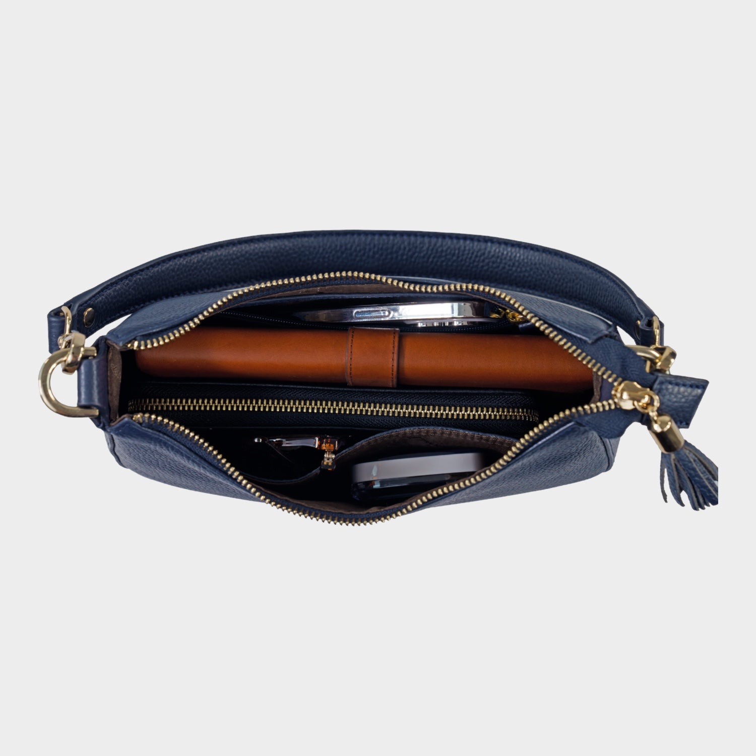 Innenansicht HANNA Mini Bag navy