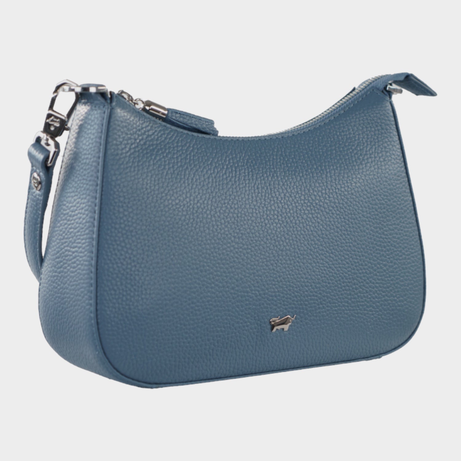 Schrägansicht HANNA Mini Bag dusty blue