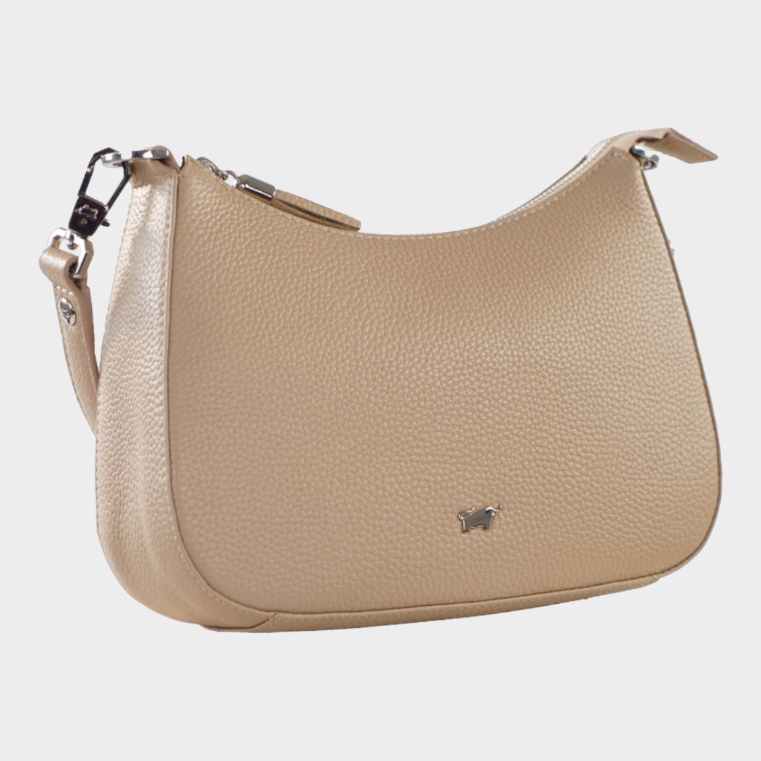 Schrägansicht HANNA Mini Bag creme