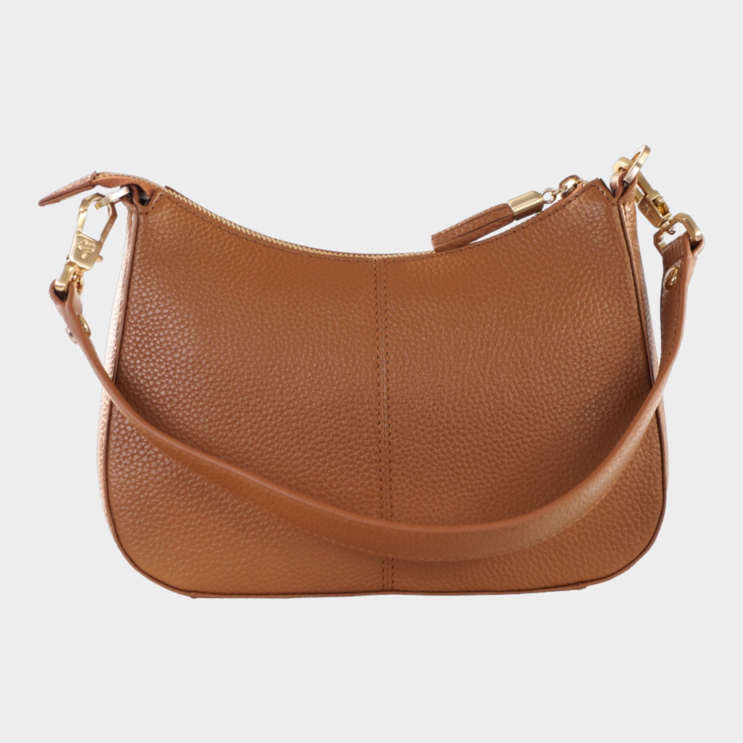 Rückansicht HANNA Mini Bag cognac