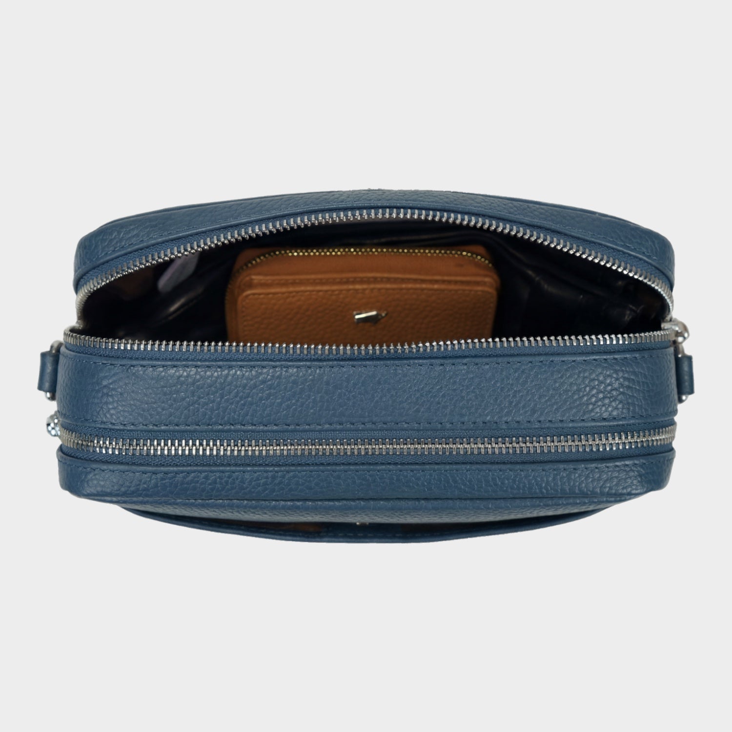 Innenansicht HANNA Umhängetasche box blue sapphire