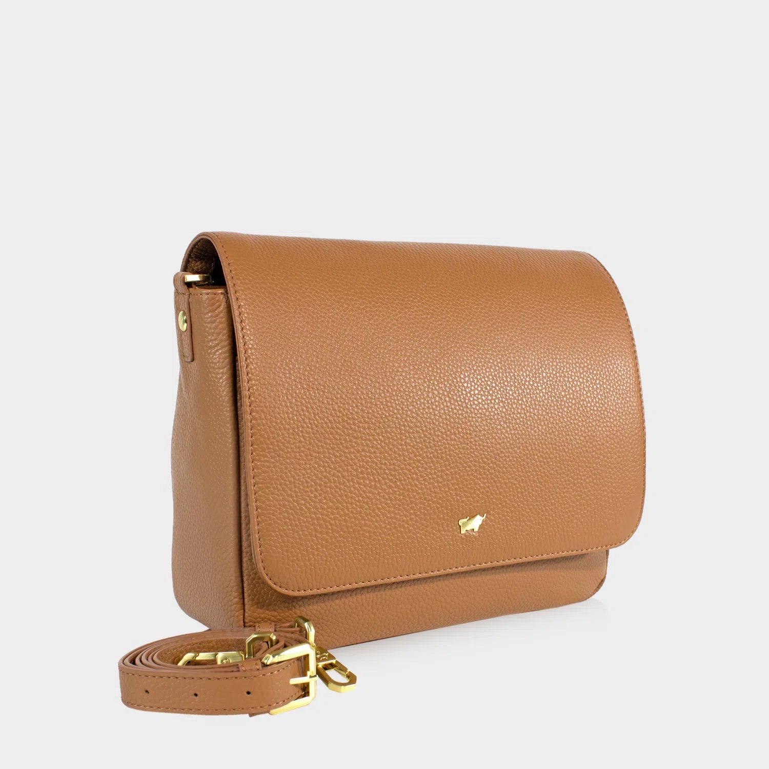 HANNA Umhängetasche Flap cognac hover