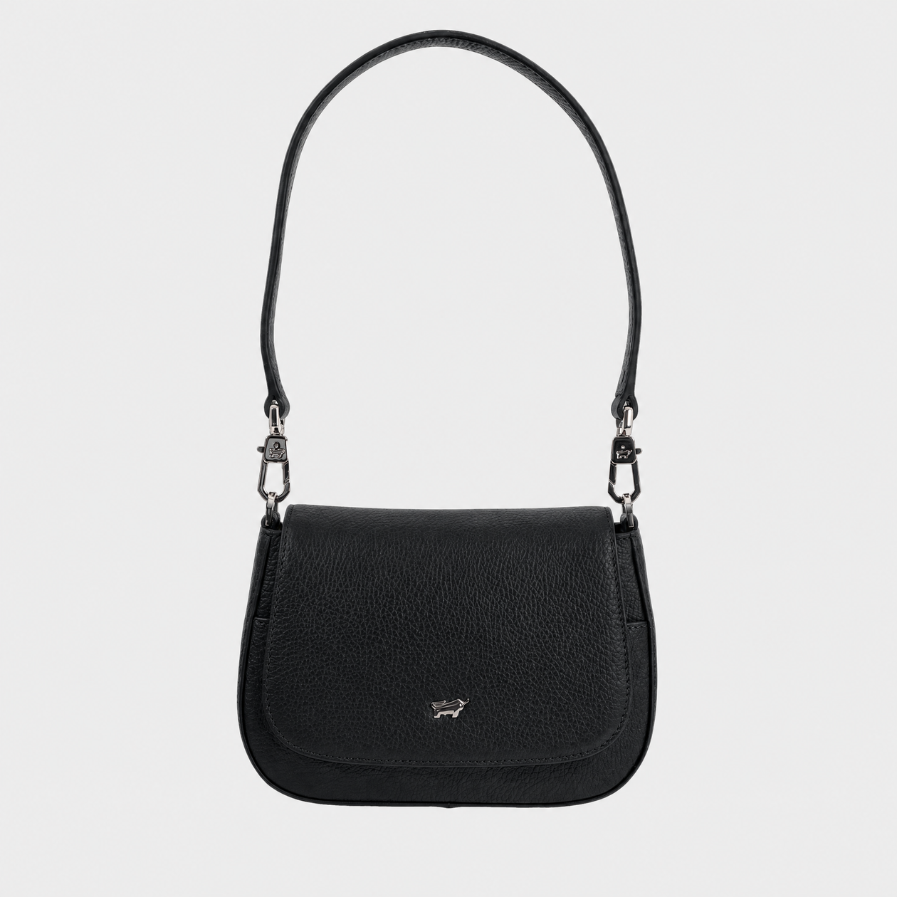 HANNA Flap Bag XS schwarz