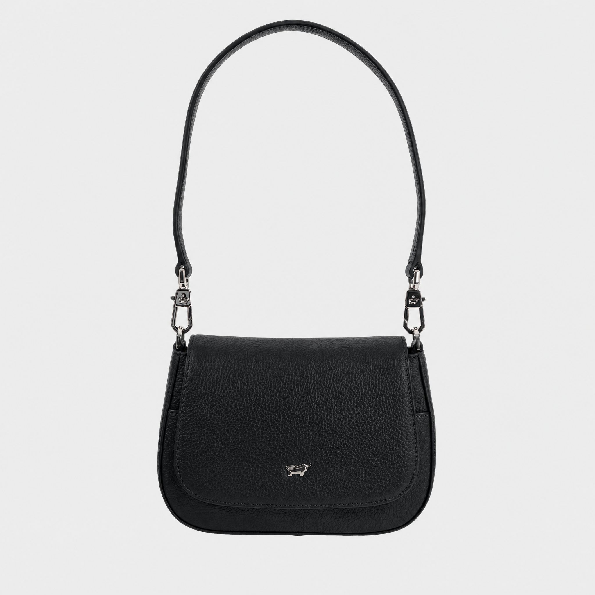HANNA Flap Bag XS schwarz