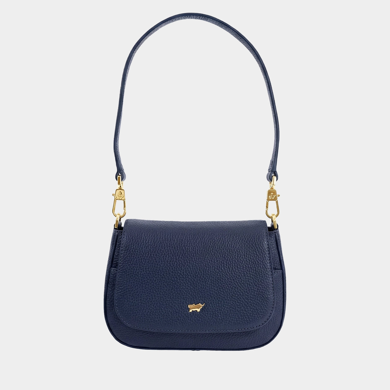 Frontansicht HANNA Flap Bag XS navy