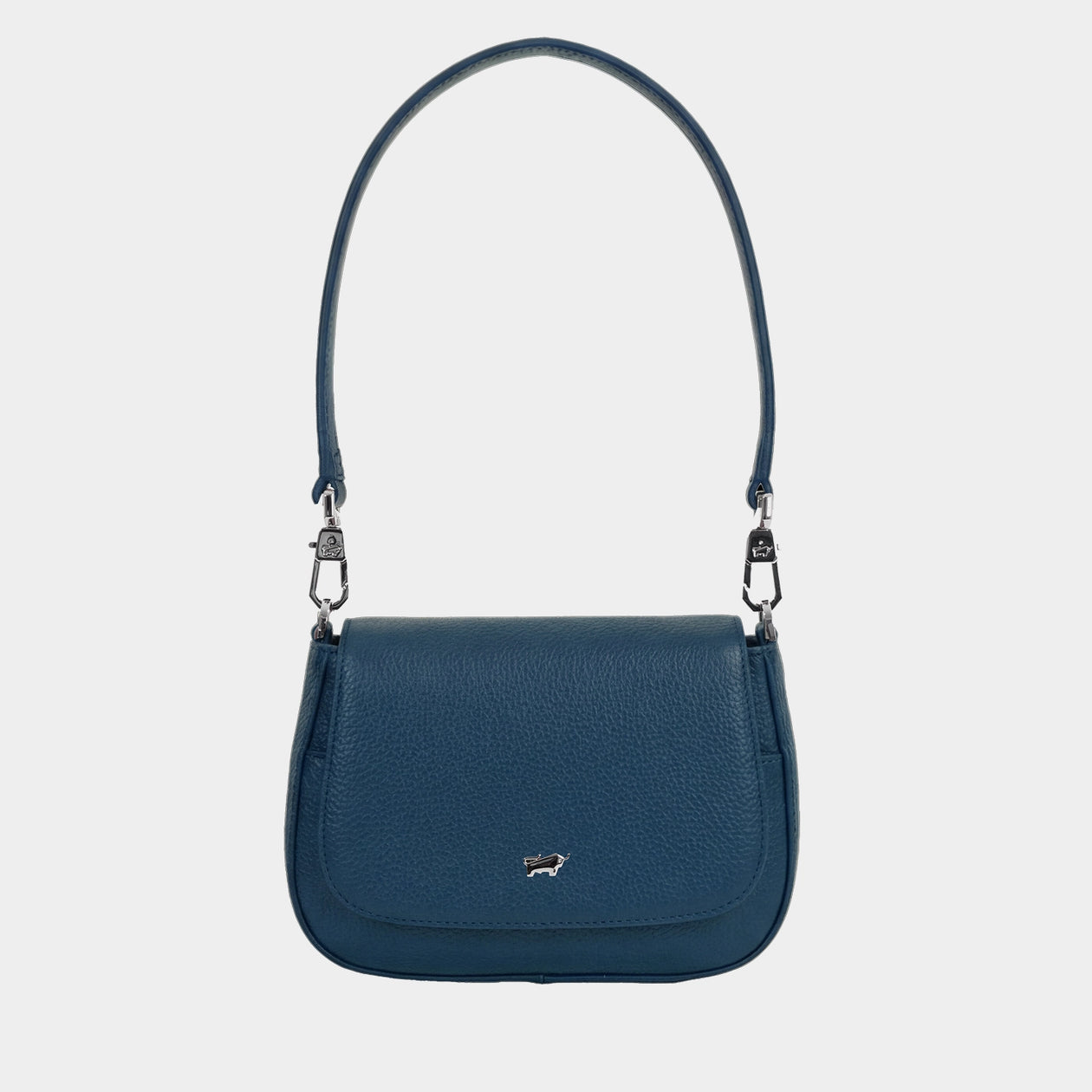 Frontansicht HANNA Flap Bag XS blue sapphire