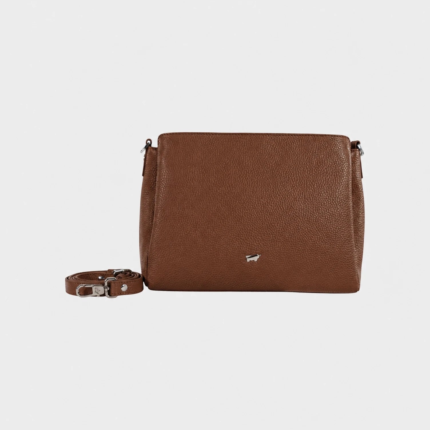 HANNA shoulder bag S saddle brown