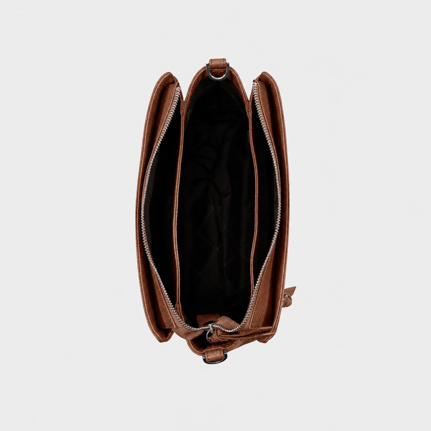 HANNA shoulder bag S saddle brown