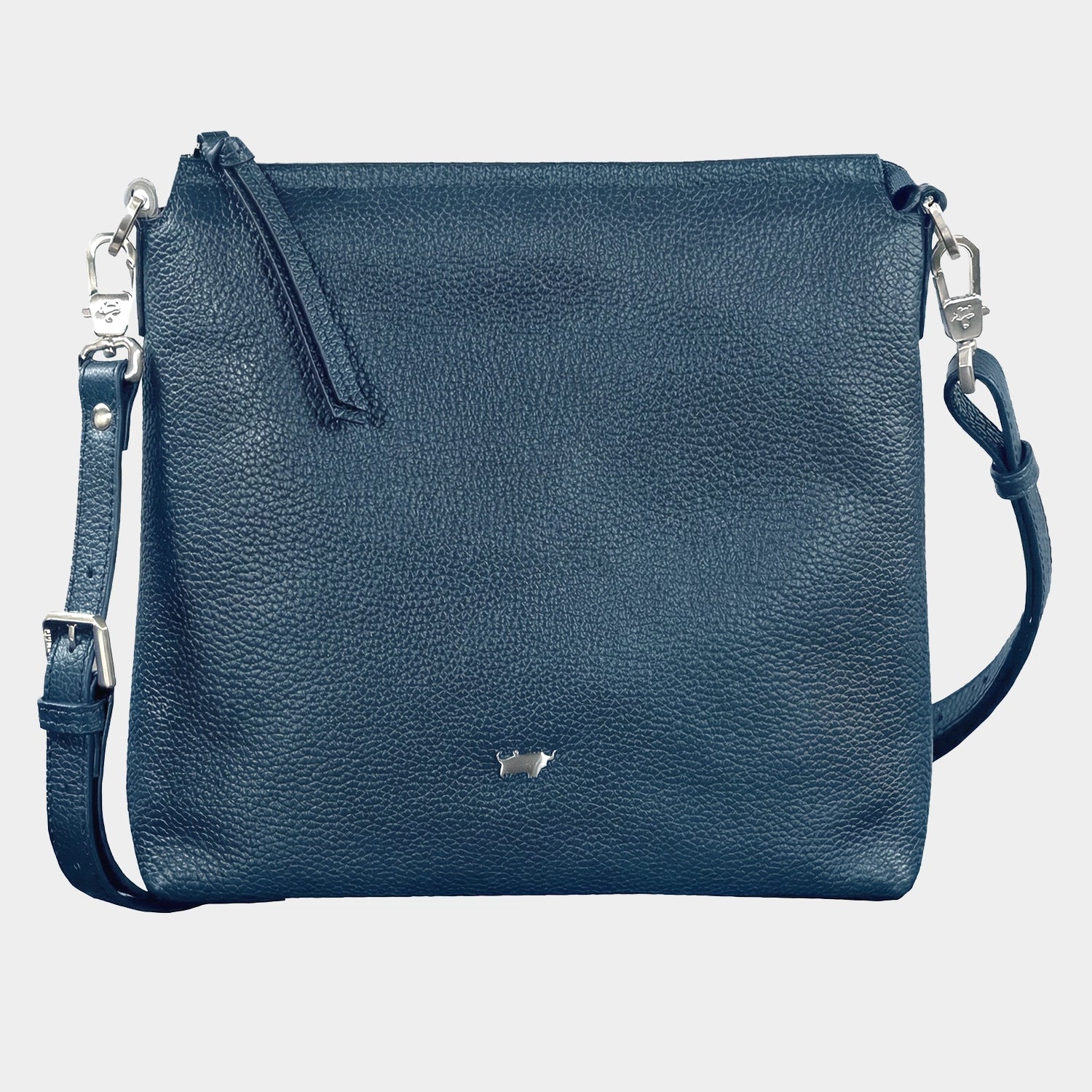 Frontansicht HANNA Umhängetasche M blue sapphire