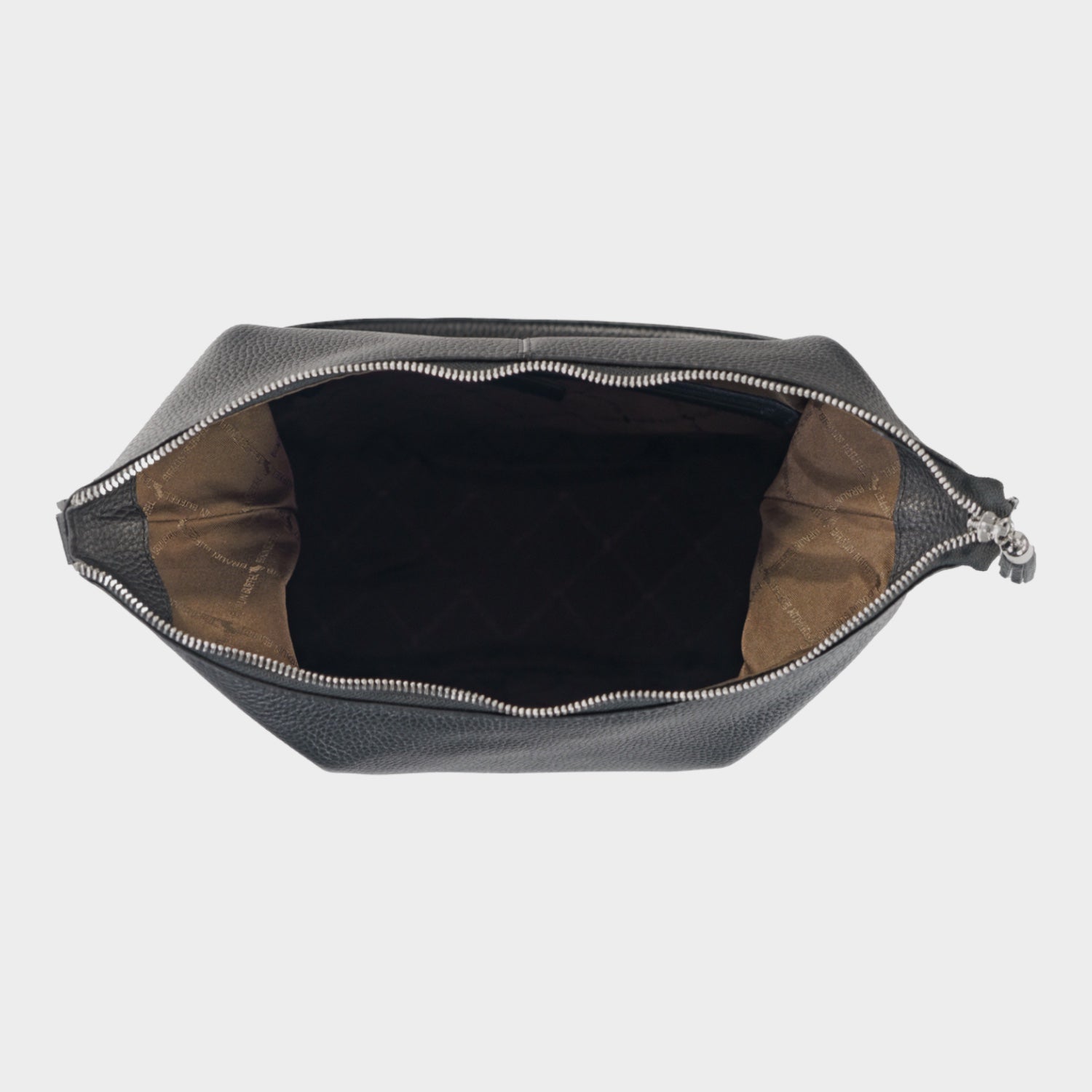 Innenansicht HANNA Hobo Bag M schwarz