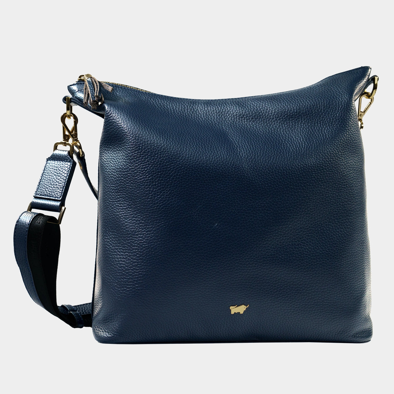 Frontansicht HANNA Hobo Bag M navy