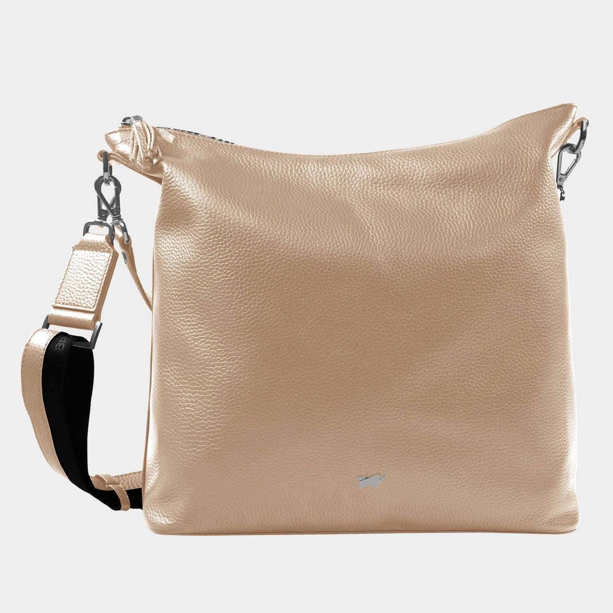 Frontansicht HANNA Hobo Bag M creme