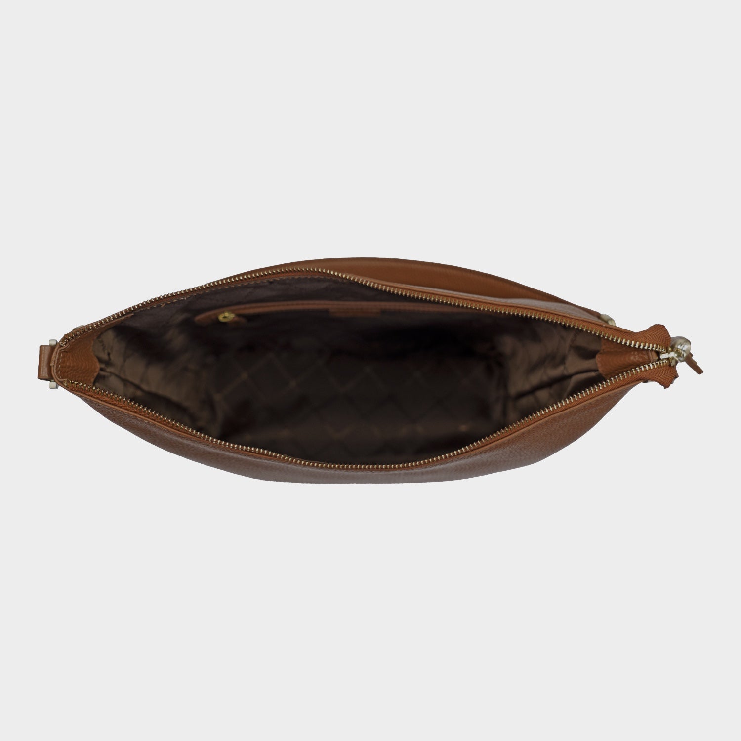 HANNA Hobo Bag M saddle brown