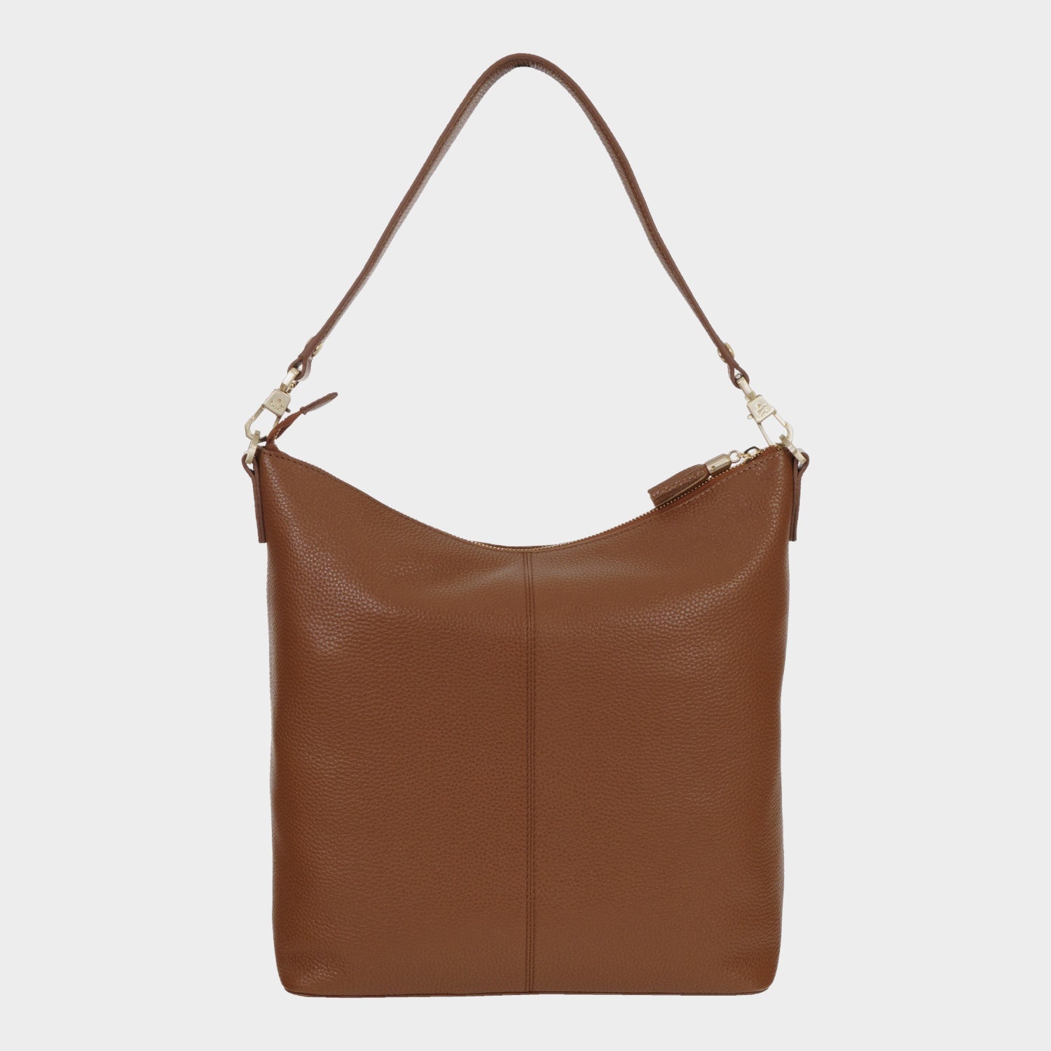 HANNA Hobo Bag M saddle brown