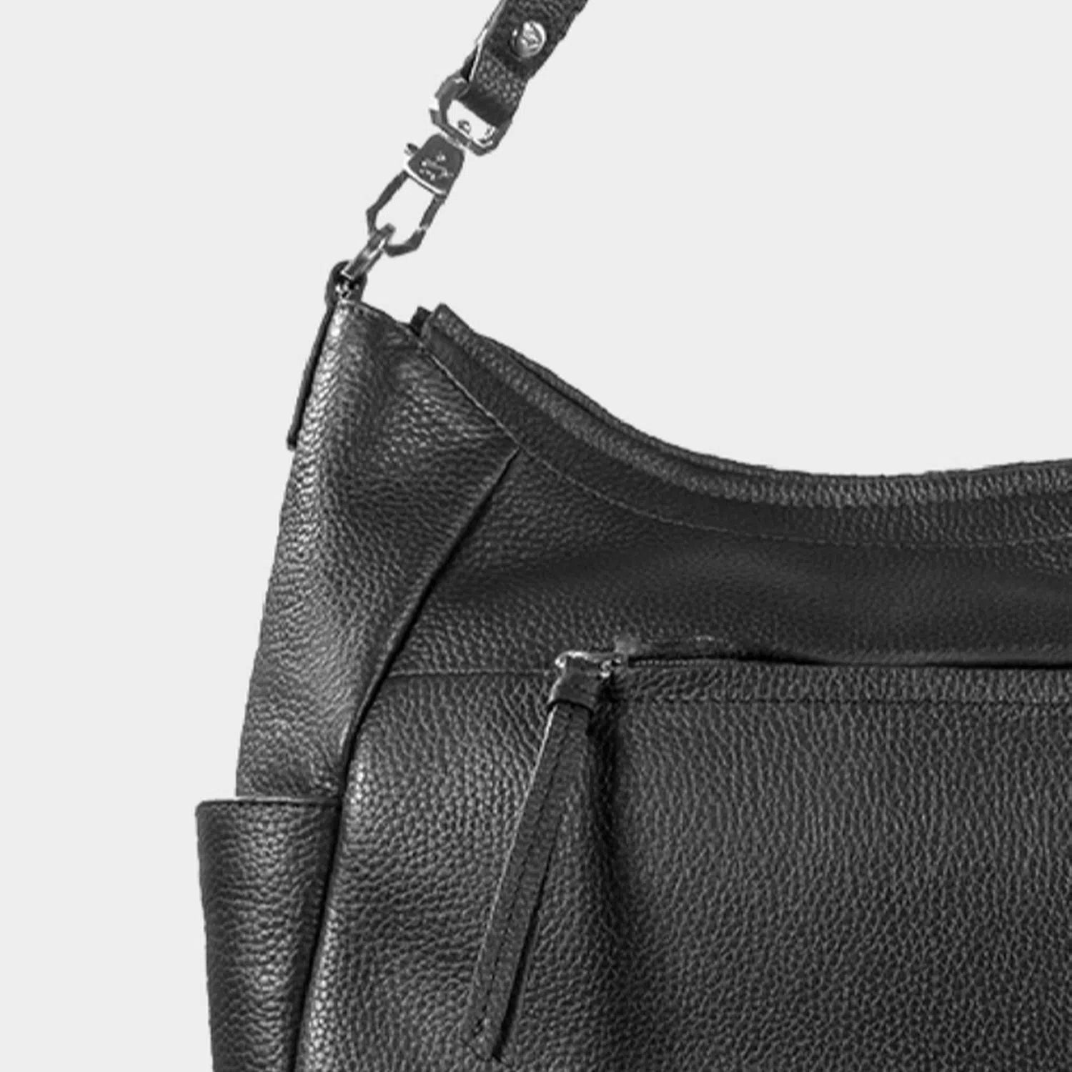 HANNA Hobo Bag schwarz