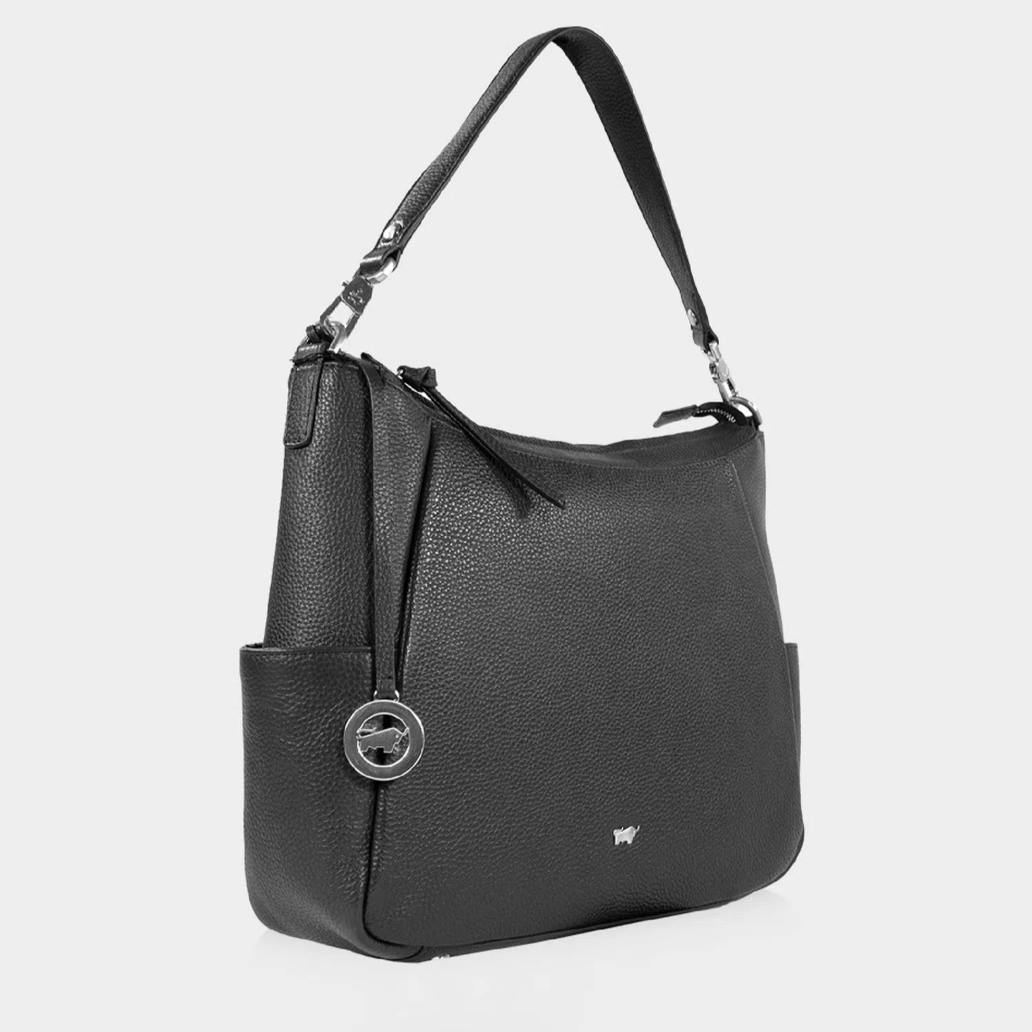 HANNA Hobo Bag schwarz hover