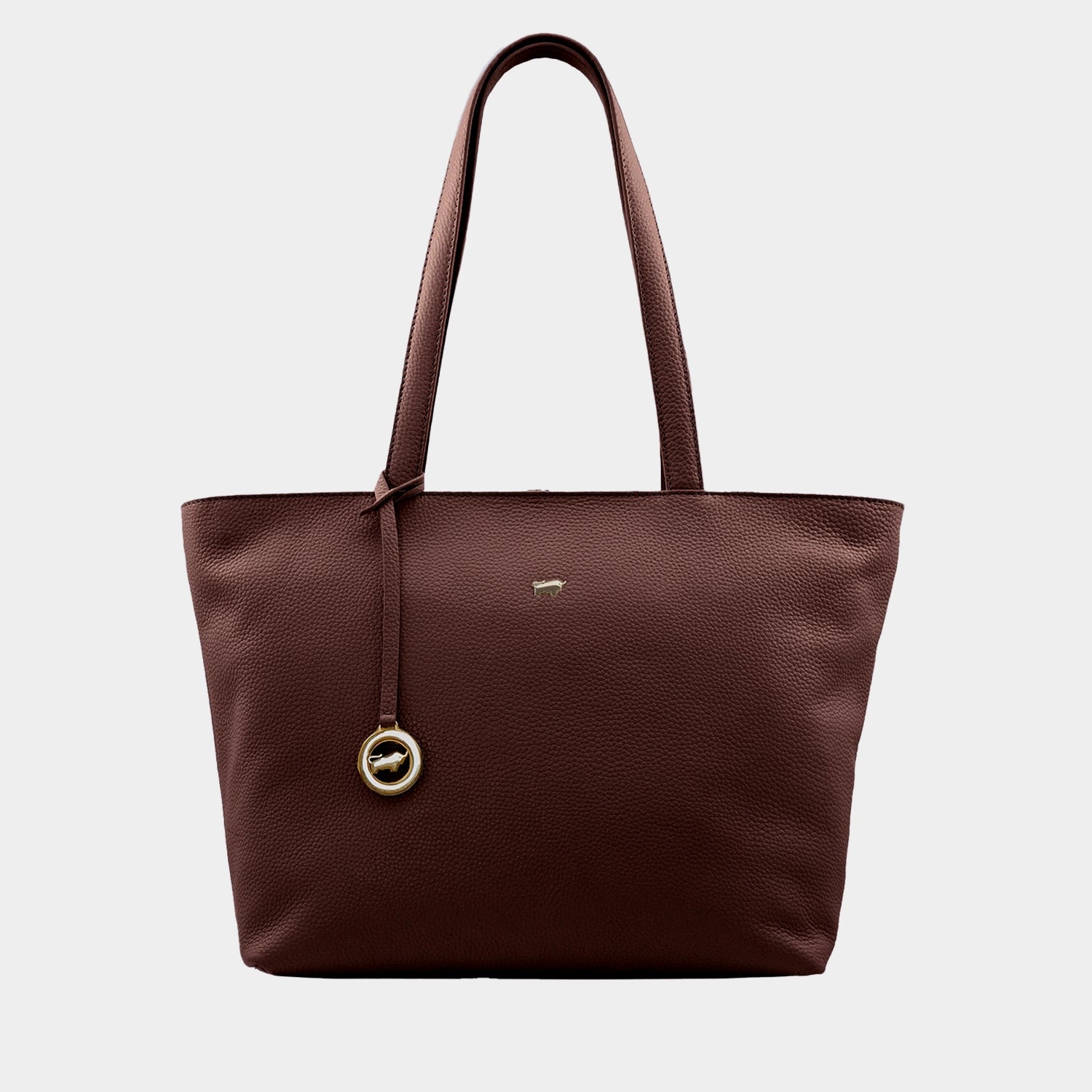 Frontansicht HANNA Shopper dark brown