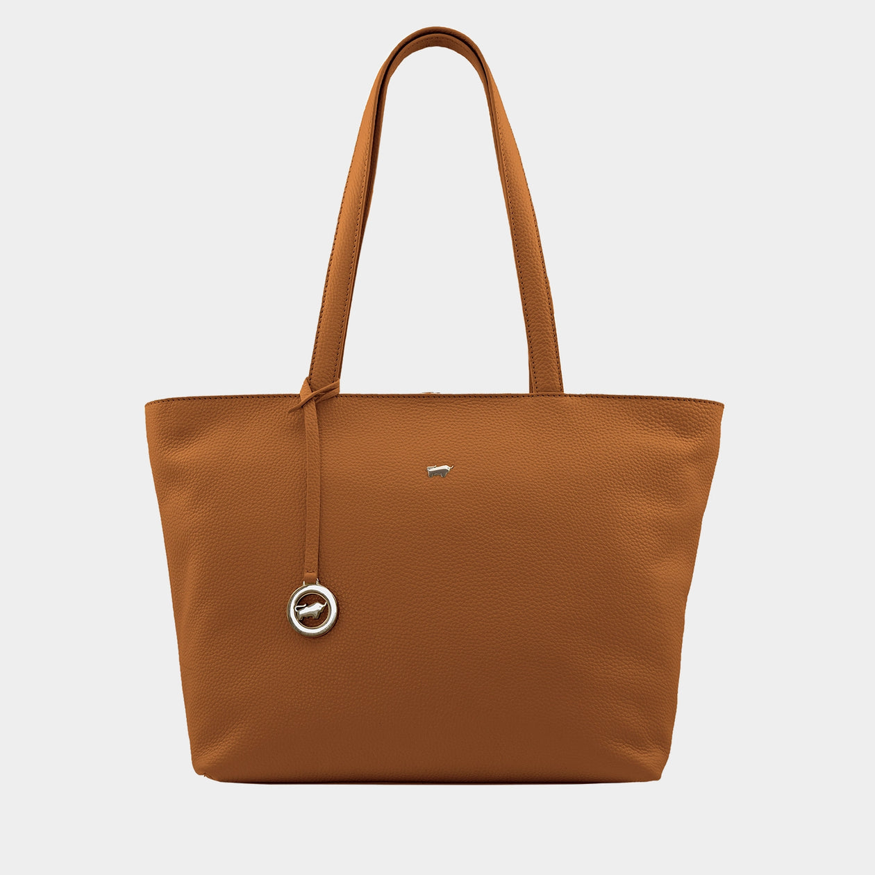 Frontansicht HANNA Shopper cognac