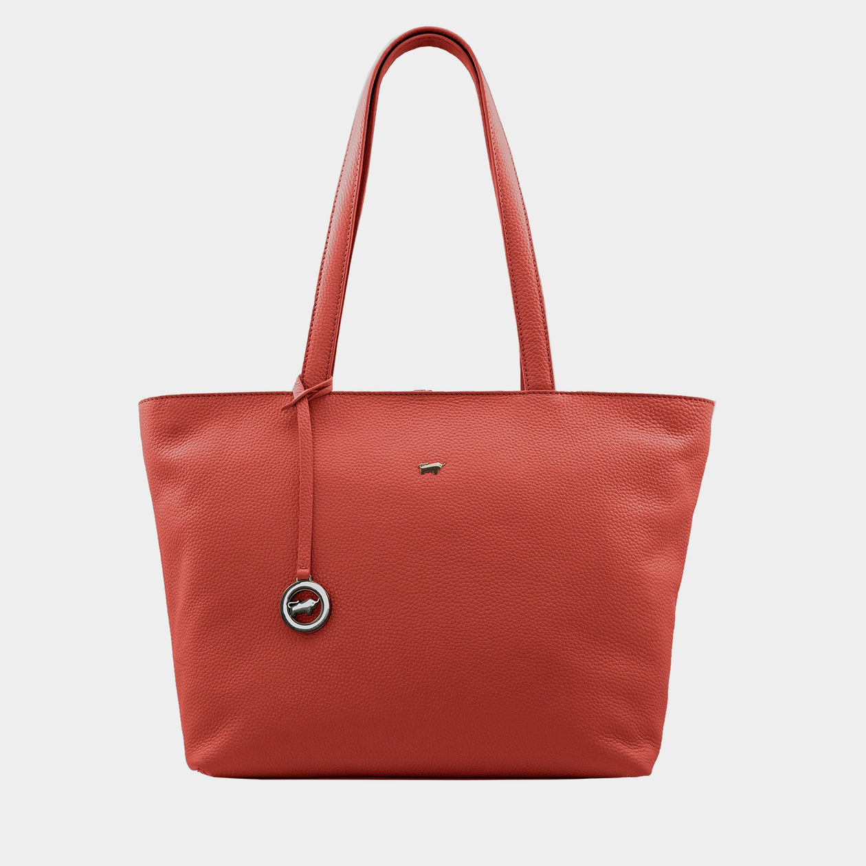 Frontansicht HANNA Shopper dark coral