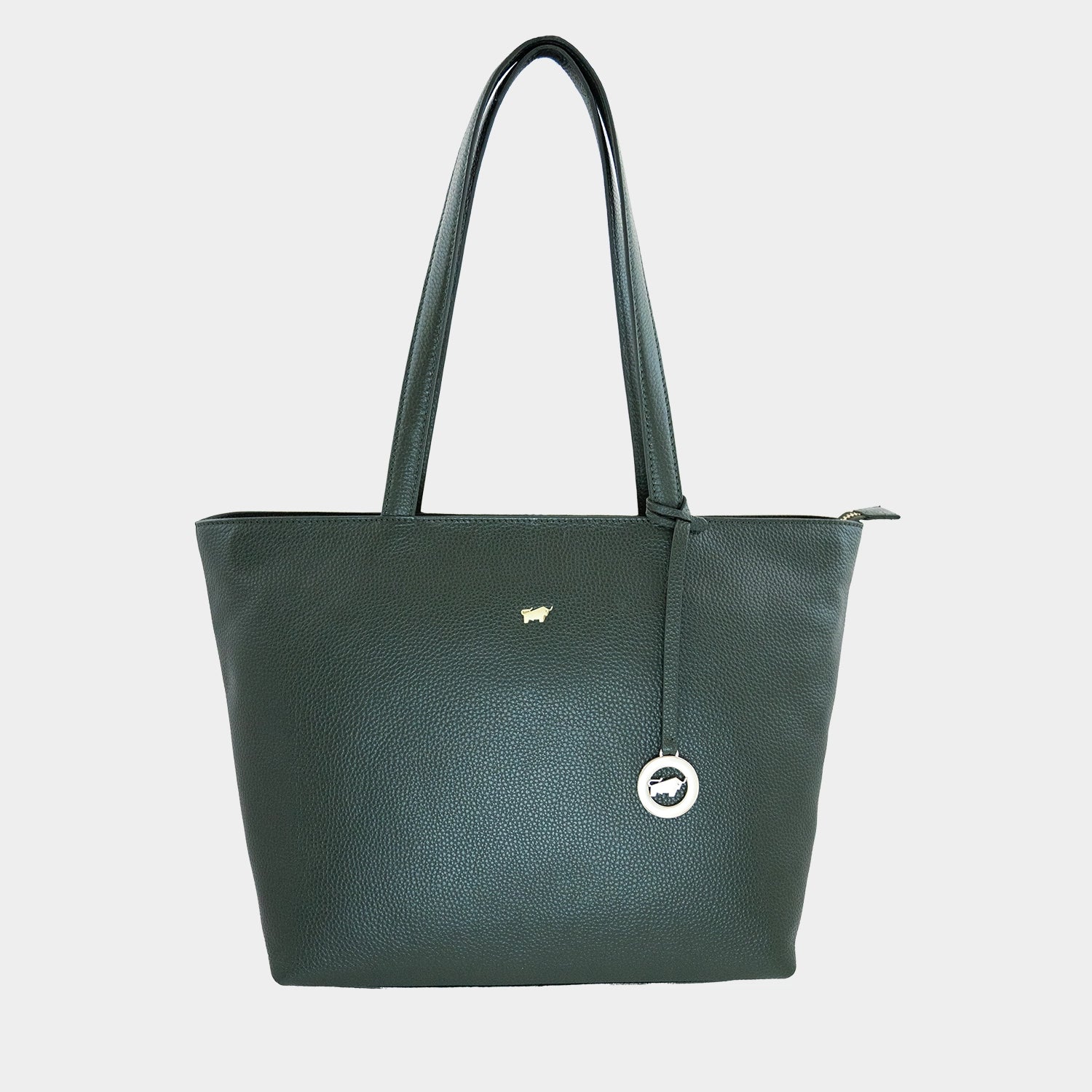 Frontansicht HANNA Shopper loden green 