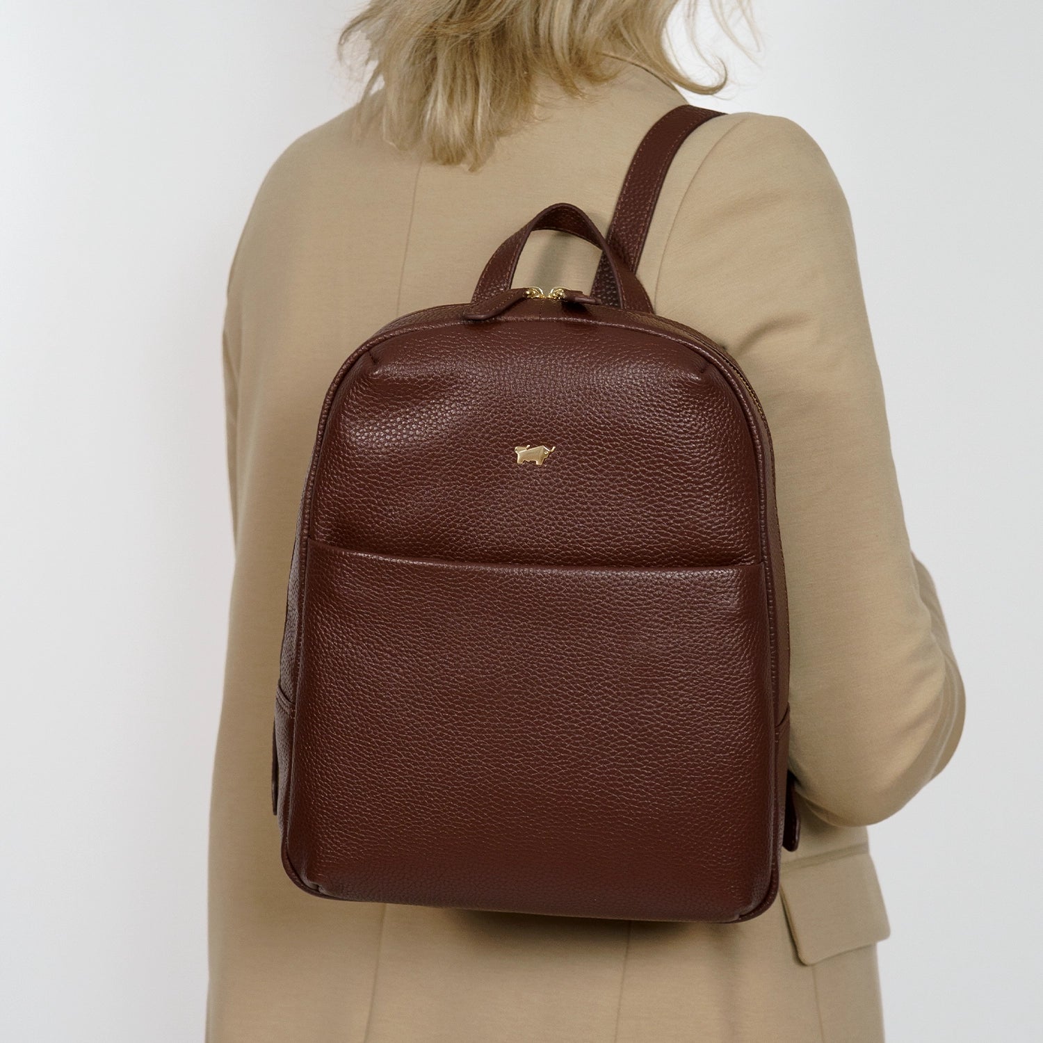 HANNA Rucksack S dark brown