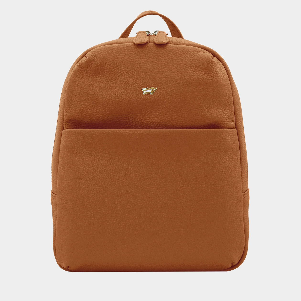 Frontansicht HANNA Rucksack S cognac