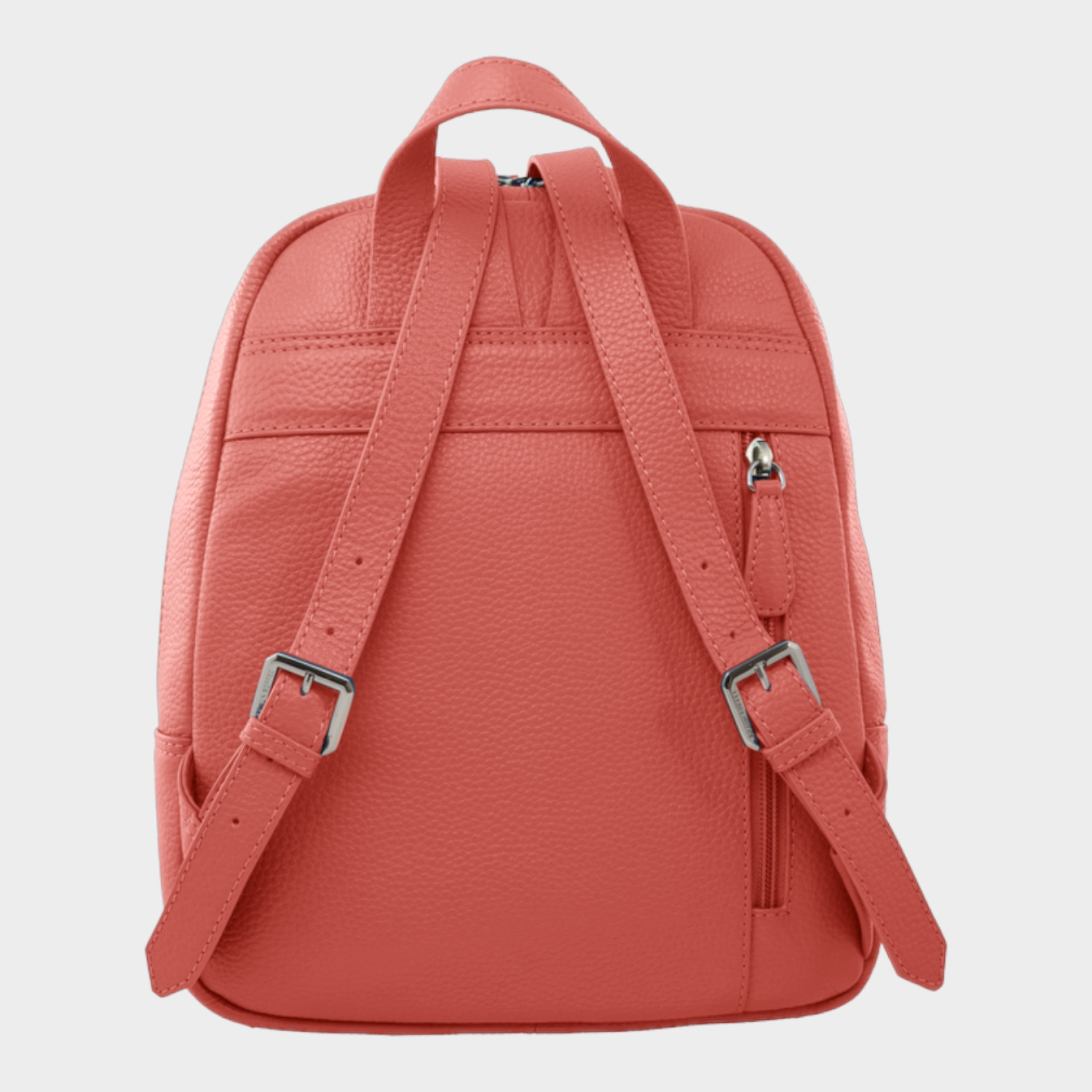 Rückansicht HANNA Rucksack S dark coral