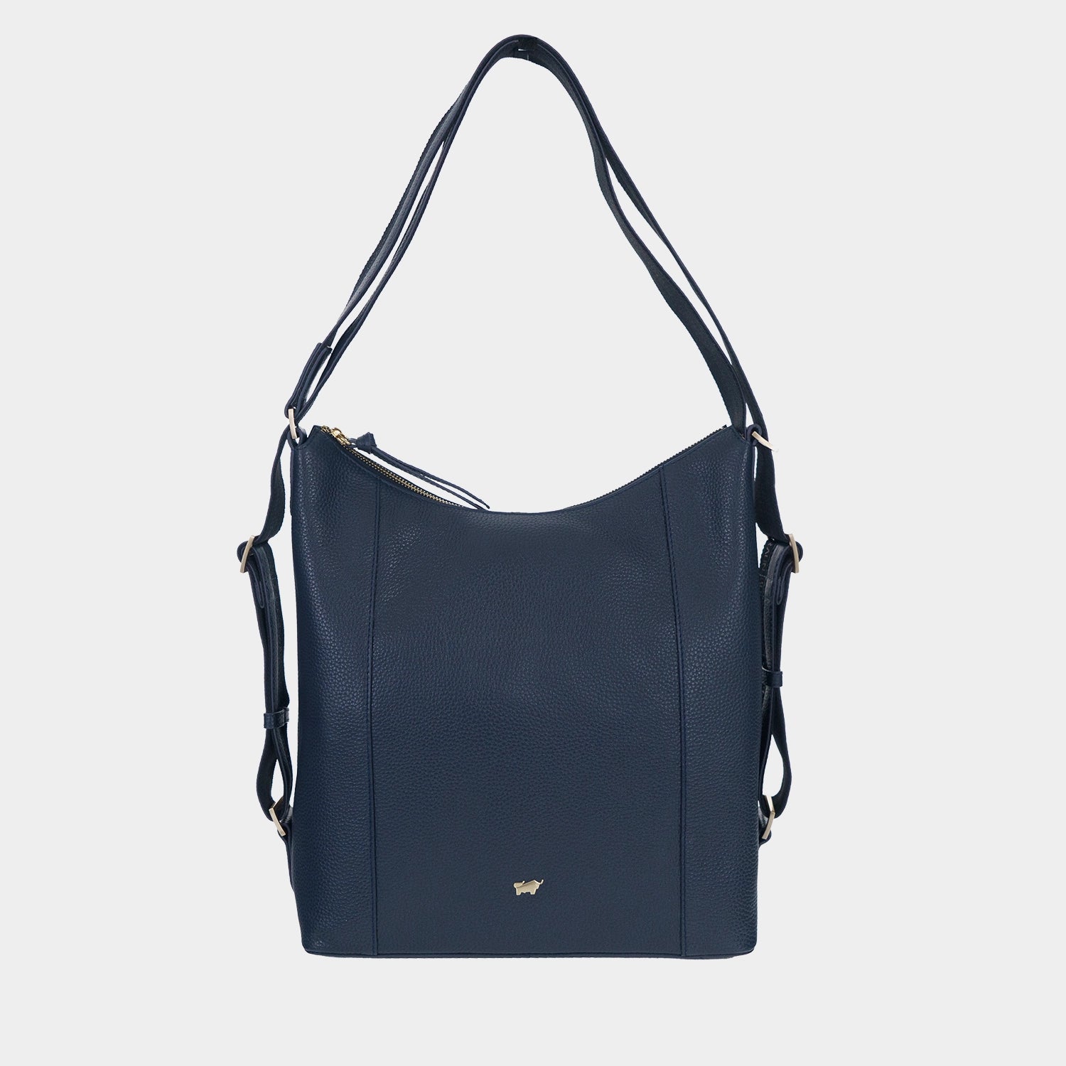 Frontansicht HANNA Hobo Rucksack navy