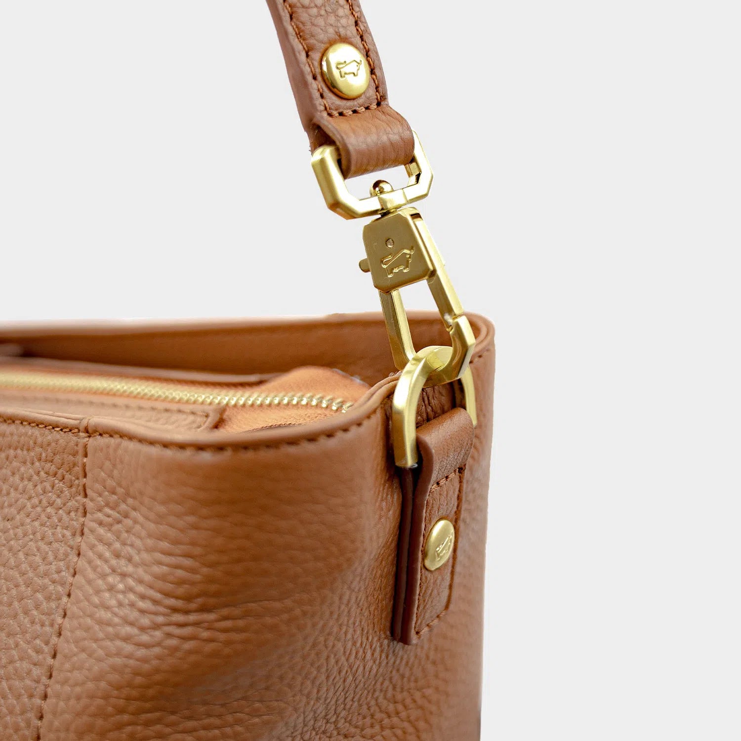 HANNA Tote Bag cognac