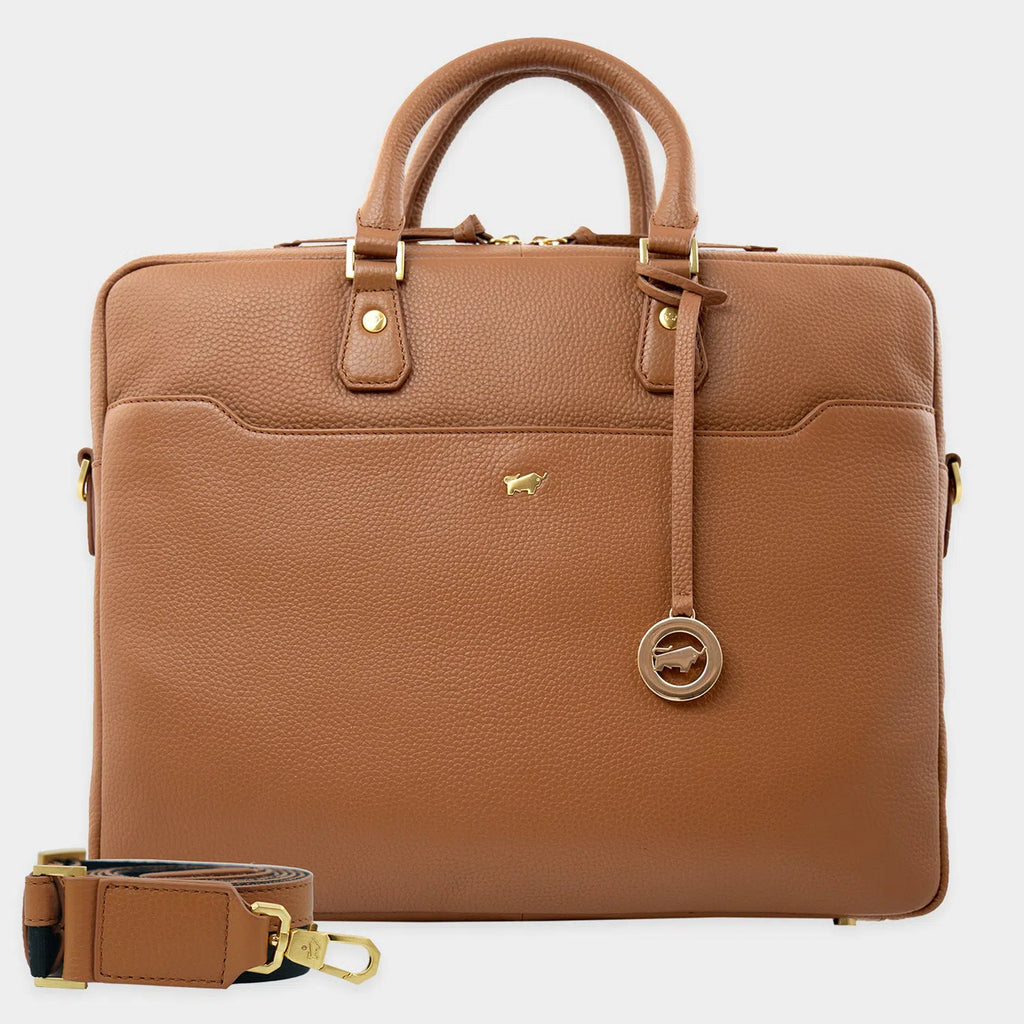 HANNA Business Bag cognac BRAUN BÜFFEL