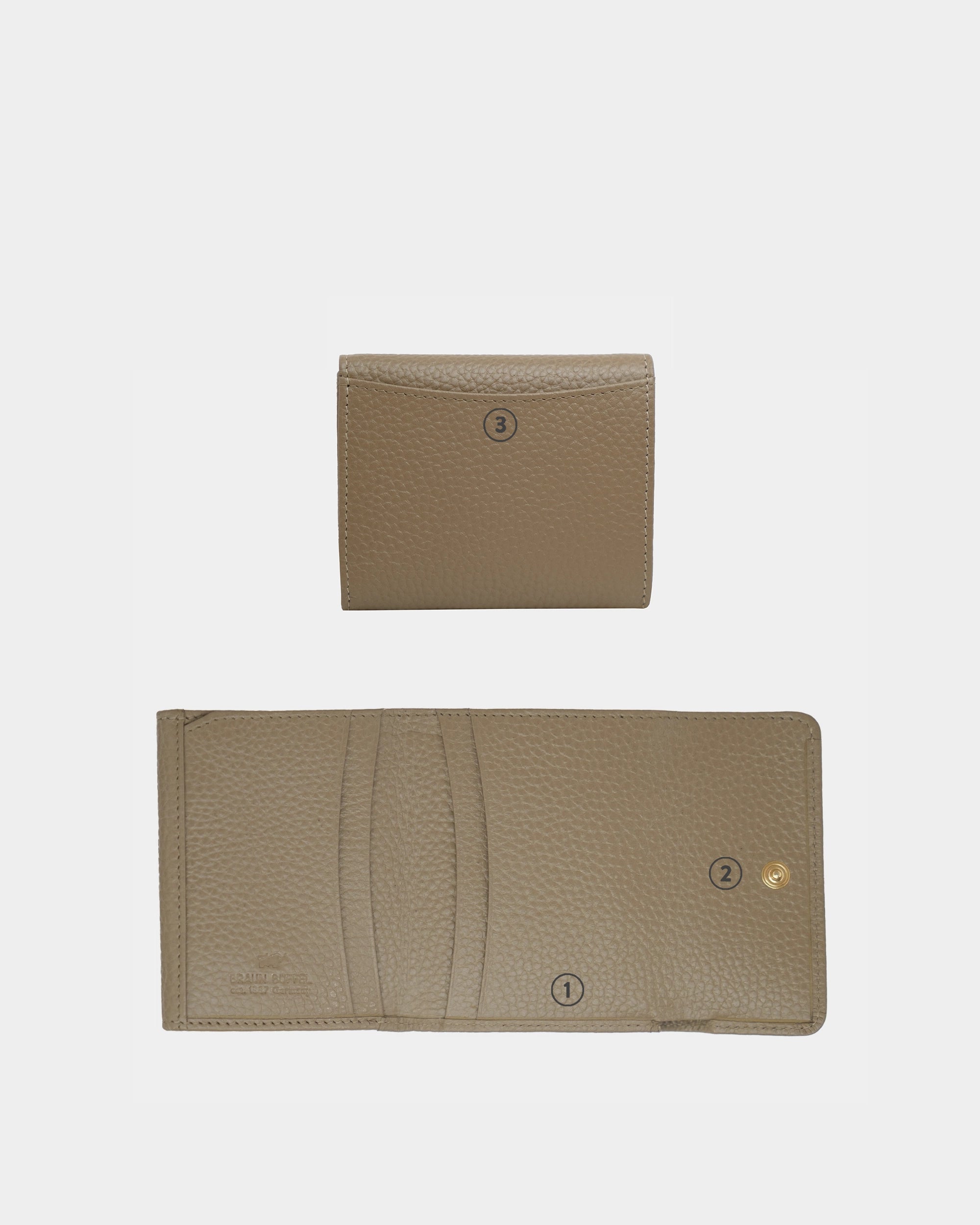 Personalisierungsbild HANNA RFID Geldbörse 5CS clay brown