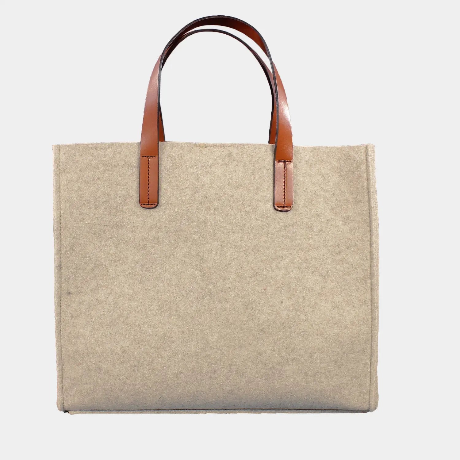 Rückansicht JOWOOLY Shopper M beige