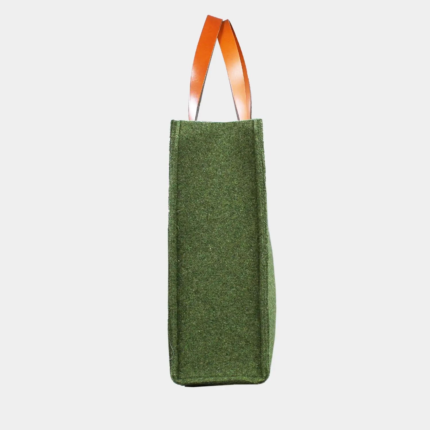 Seitenansicht JOWOOLY Shopper M olive