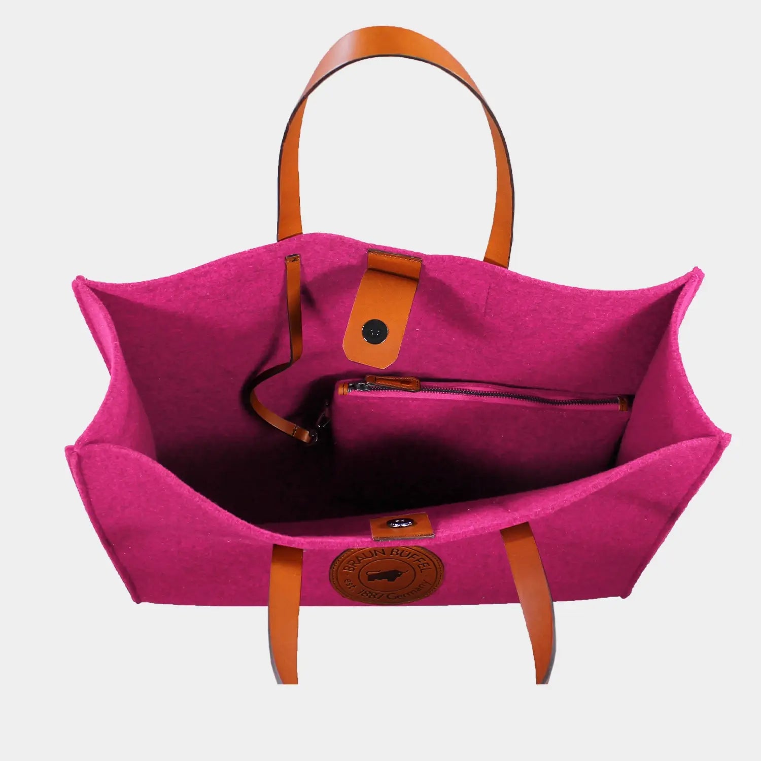 Innenansicht JOWOOLY Shopper L pink