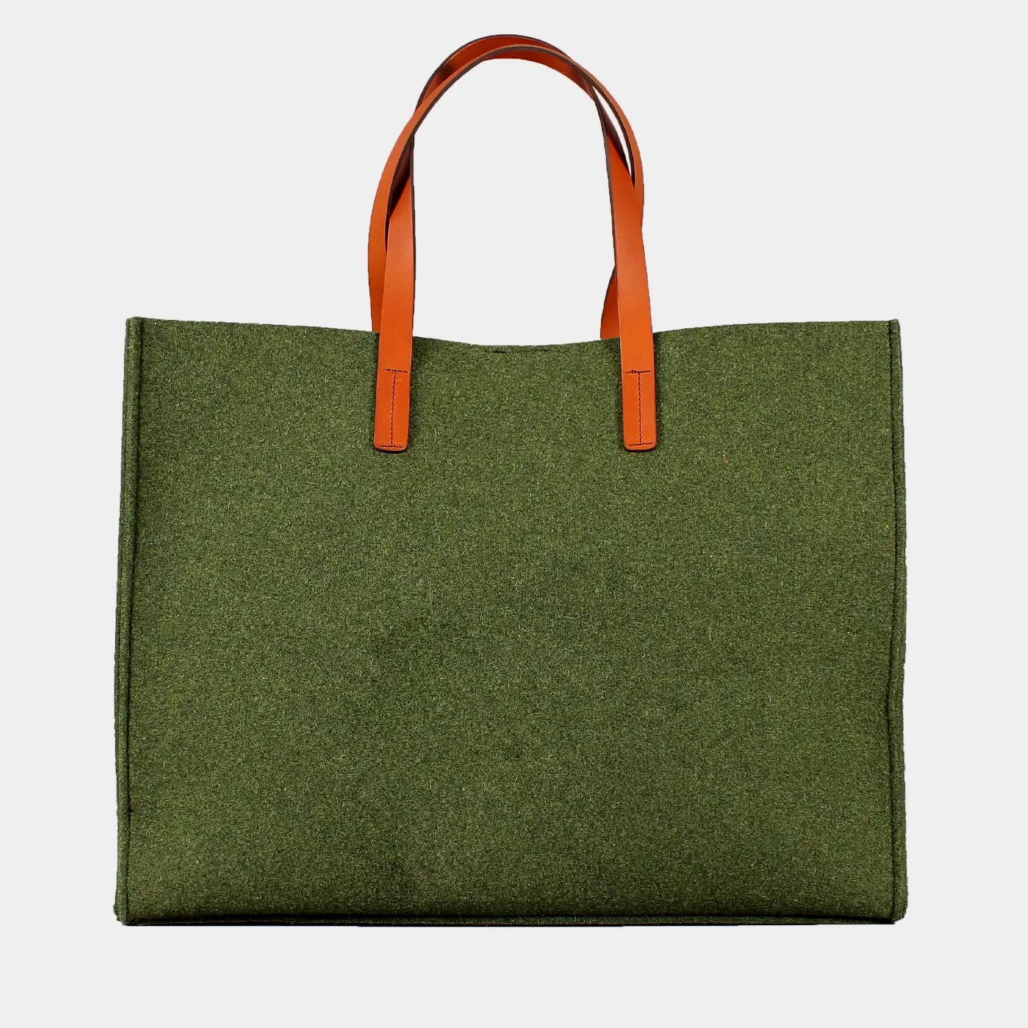 Rückansicht JOWOOLY Shopper L olive