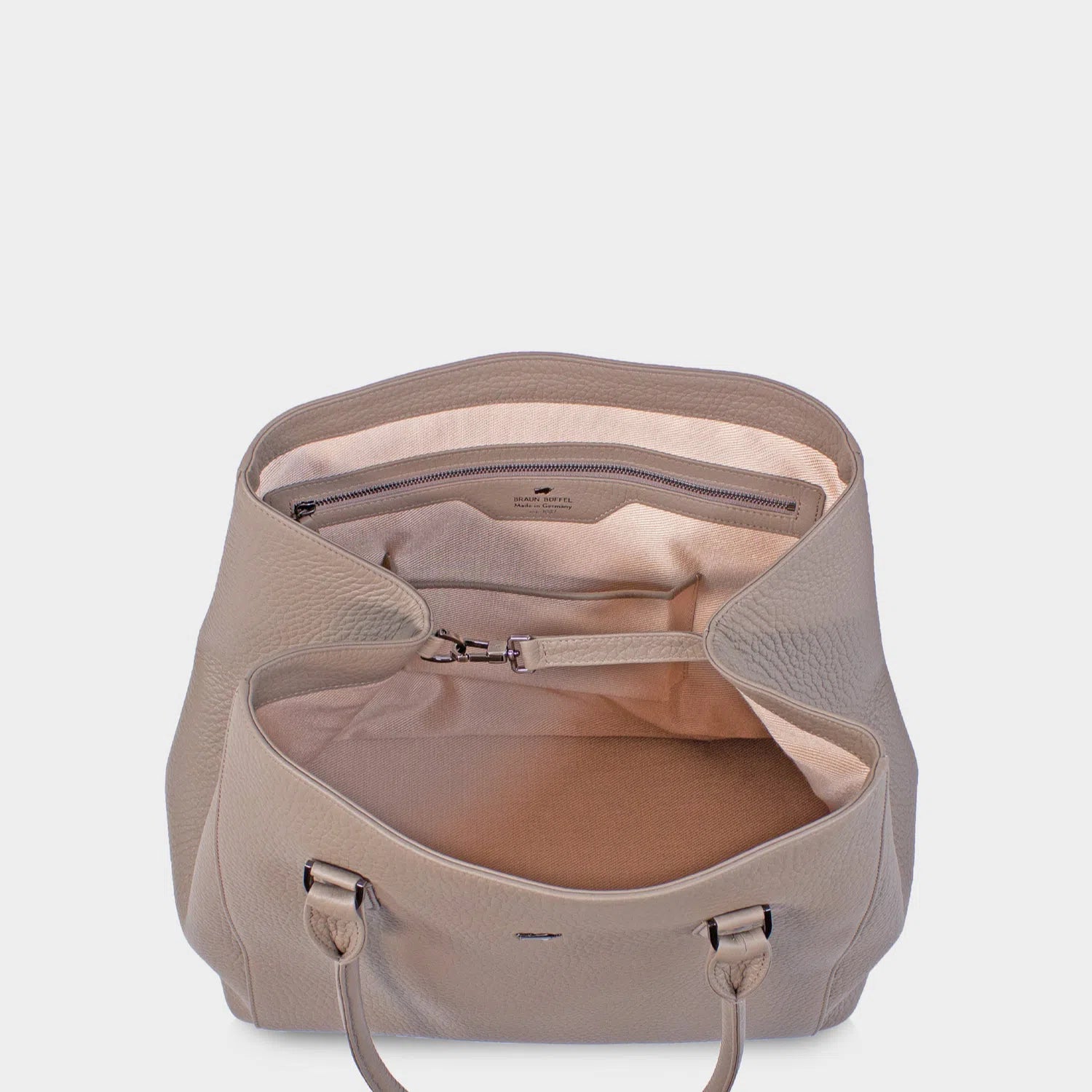 Shopper L HELENE taupe