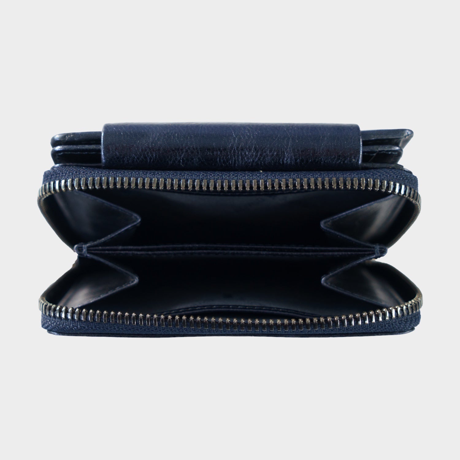 RUBY RFID zip wallet M 8CS blue