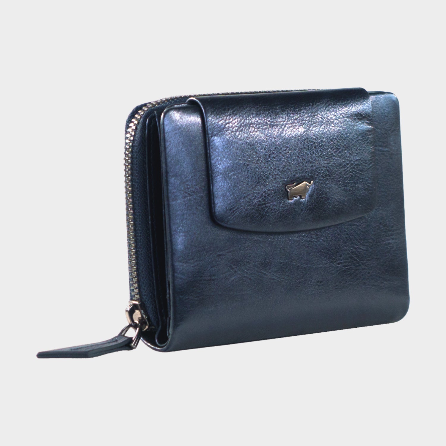 RUBY RFID zip wallet M 8CS blue