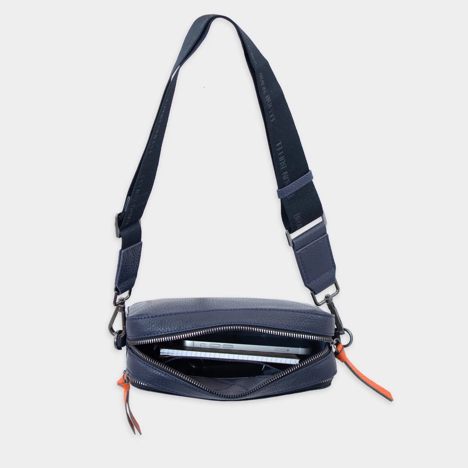 NOVARA Cross Body Bag slim dunkelblau