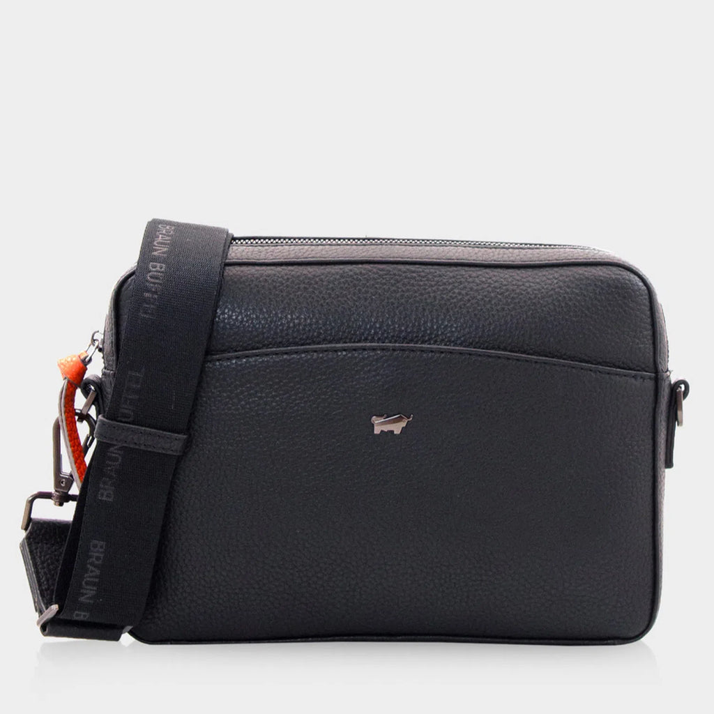 NOVARA shoulder bag M black | BRAUN BÜFFEL